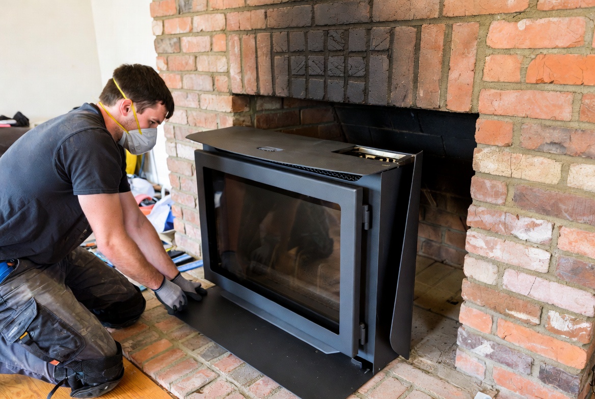 chimney repair Toms River nj chimneyguardsnj team working Toms River