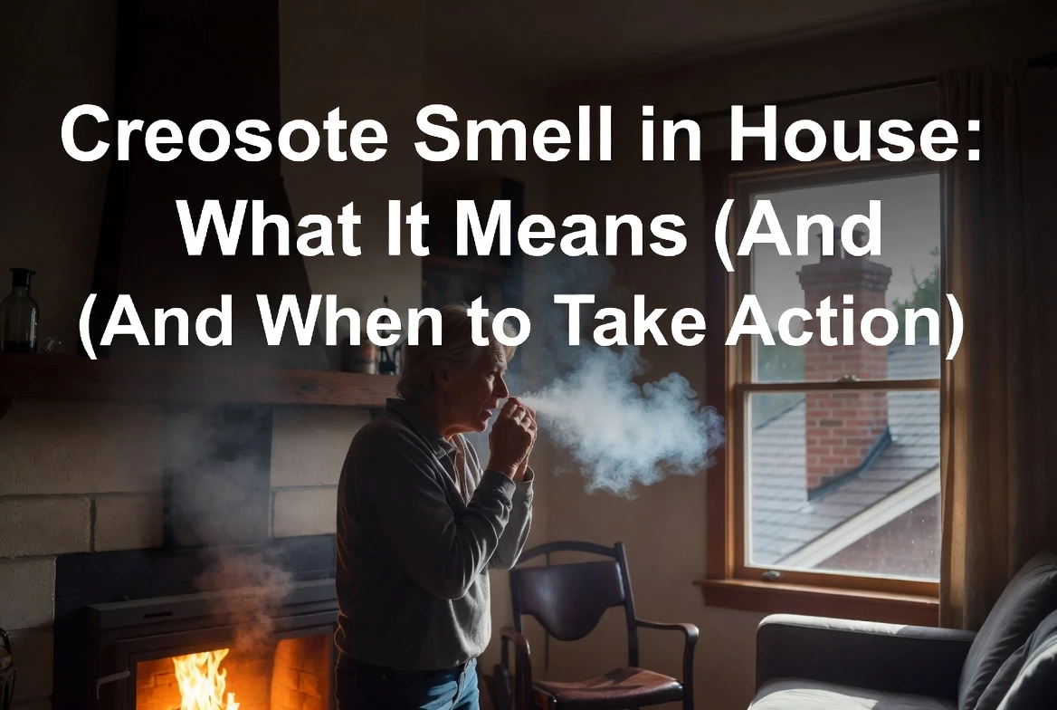 why do i smell creosote in my house